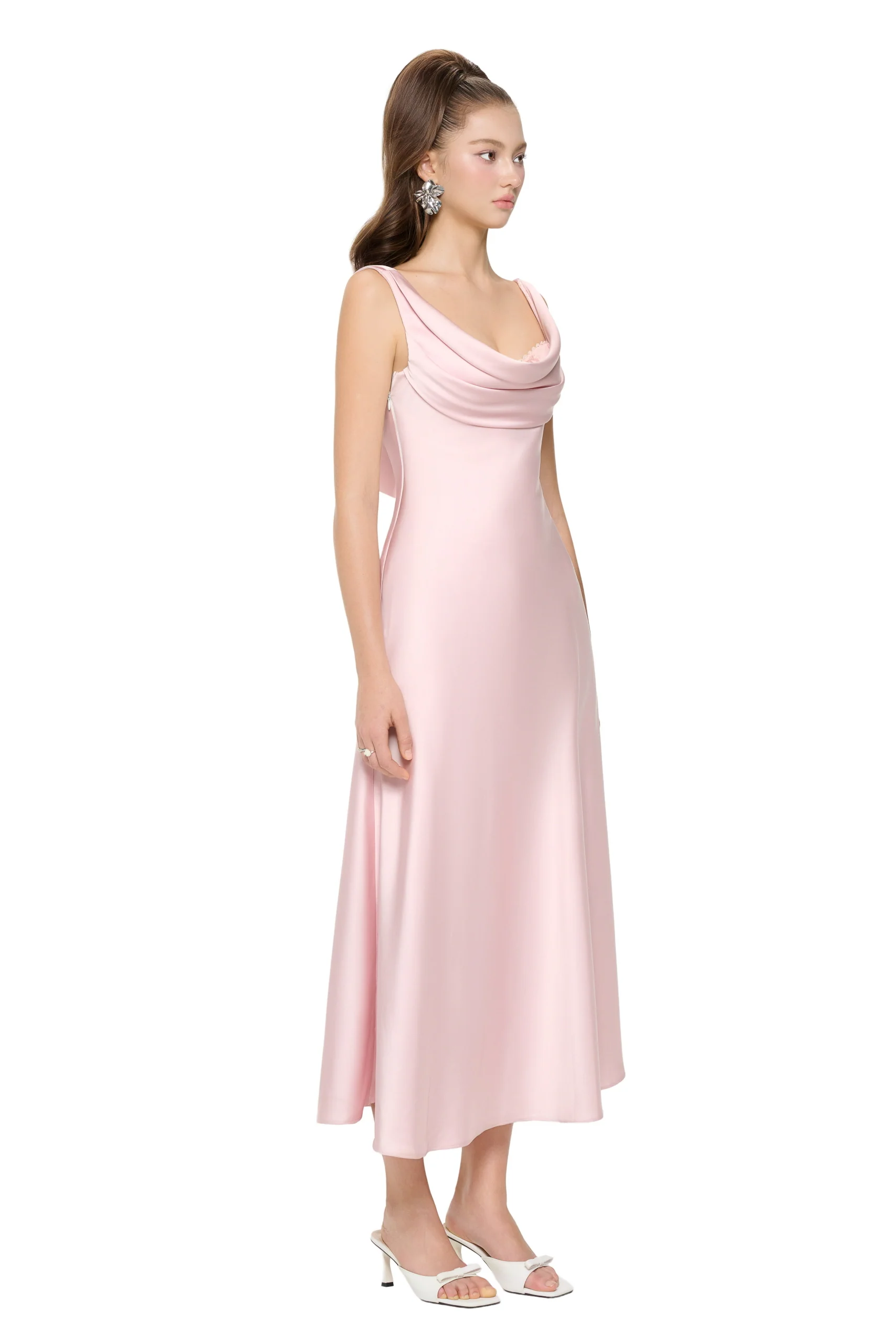 MILA DRESS (Pink) RS25D105HO - Image 3