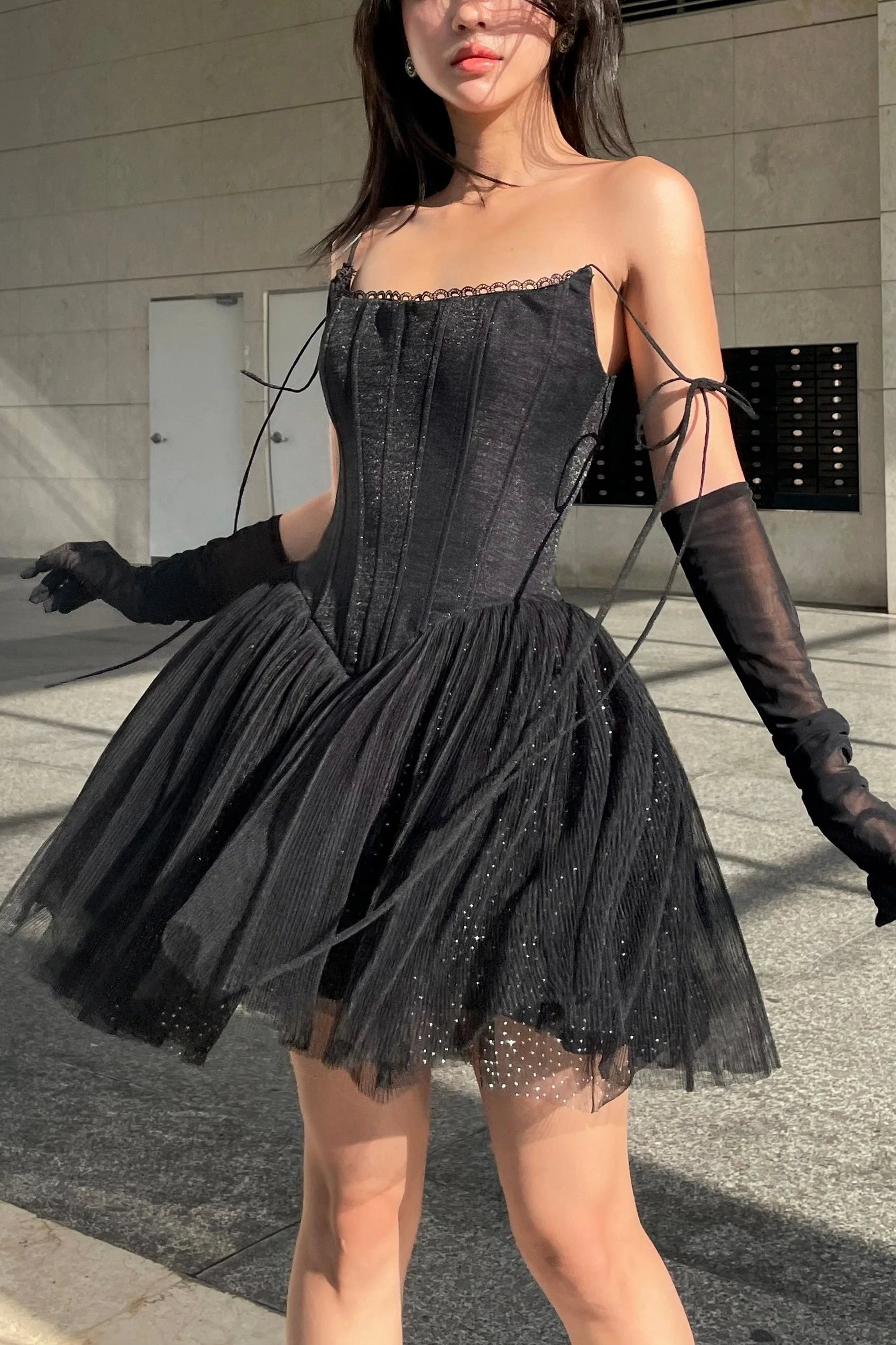 Serenity Dress (black) - Image 5